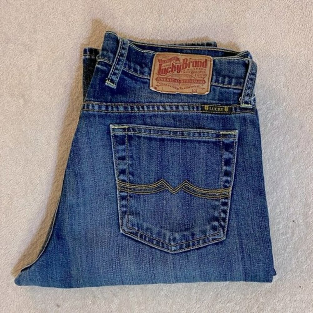 Lucky Brand Relaxed Straight Leg Jeans 29